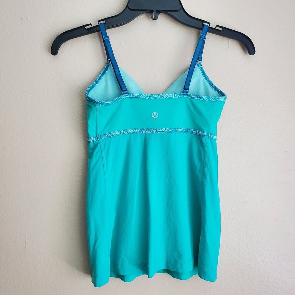 Lululemon Aqua Adjustable Strap Conditioning Tank - image 5